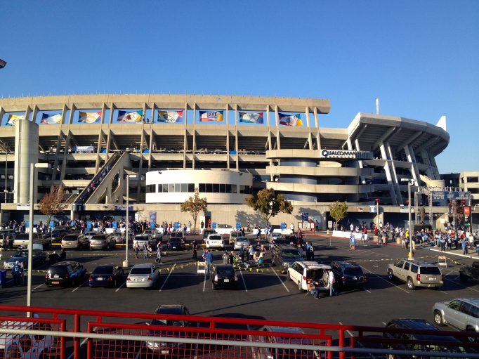 Qualcomm Stadium in San Diego, CA is the current home of the San Diego Chargers